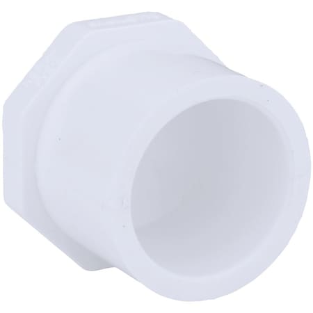 Charlotte Pipe And Foundry Schedule 40 1 in. Spigot PVC Spigot Plug PVC 02118  1200HA